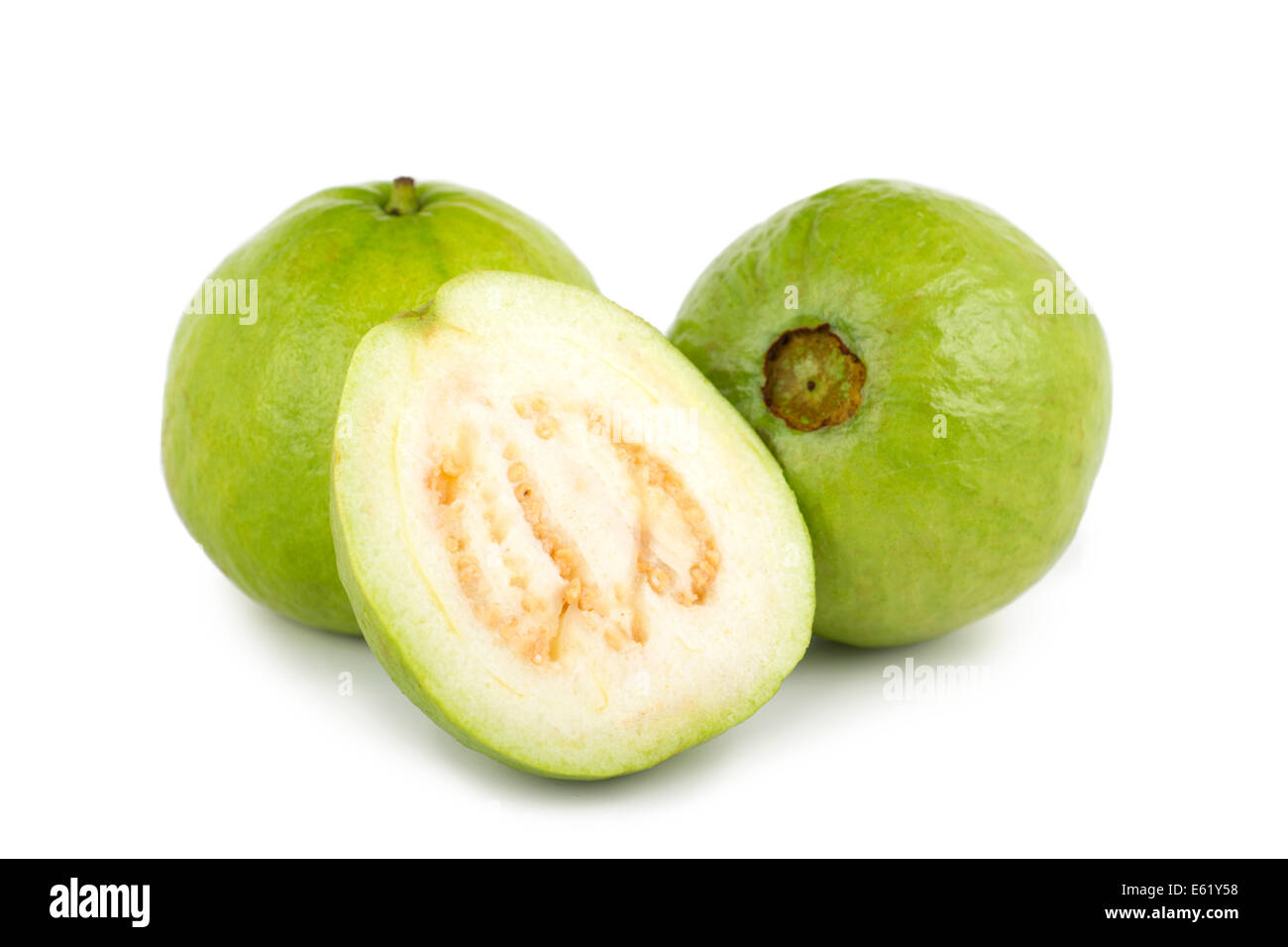 Guave, paar, zwei Mapera, paar Thai Guaven, Farang Stockfoto