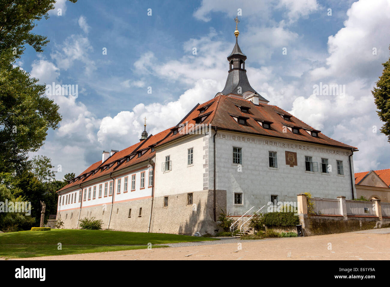 Dobrichovice Renaissance-Schloss in der Nähe von Prag, Tschechische Republik Stockfoto