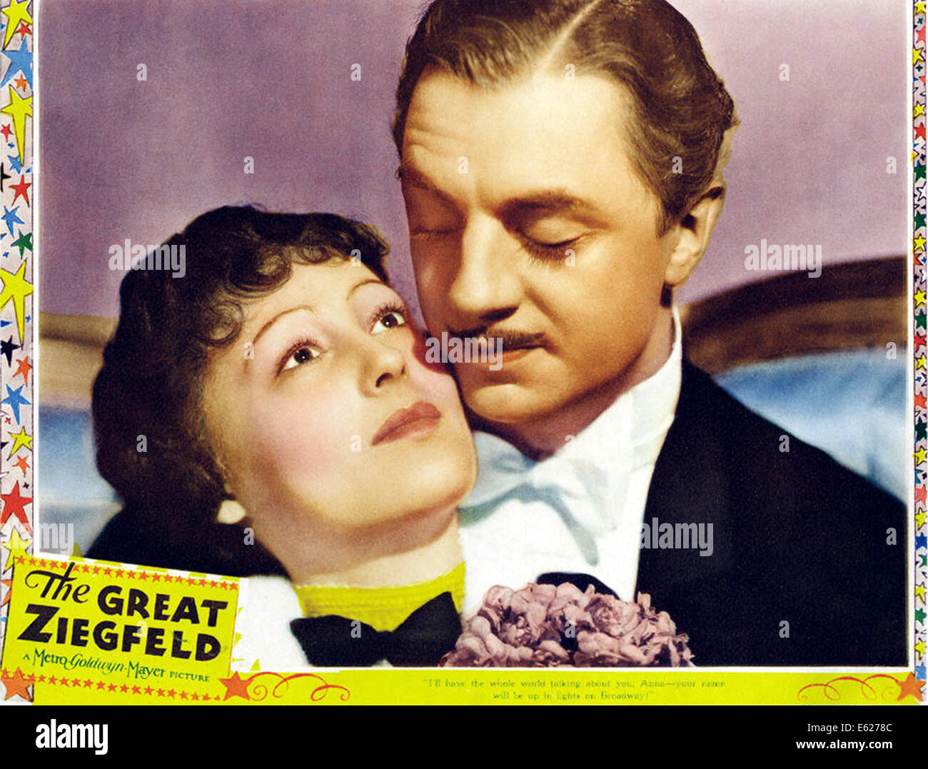 DER große ZIEGFELD - Filmplakat - Regie: Robert Z. Leonard - MGM 1936 Stockfoto