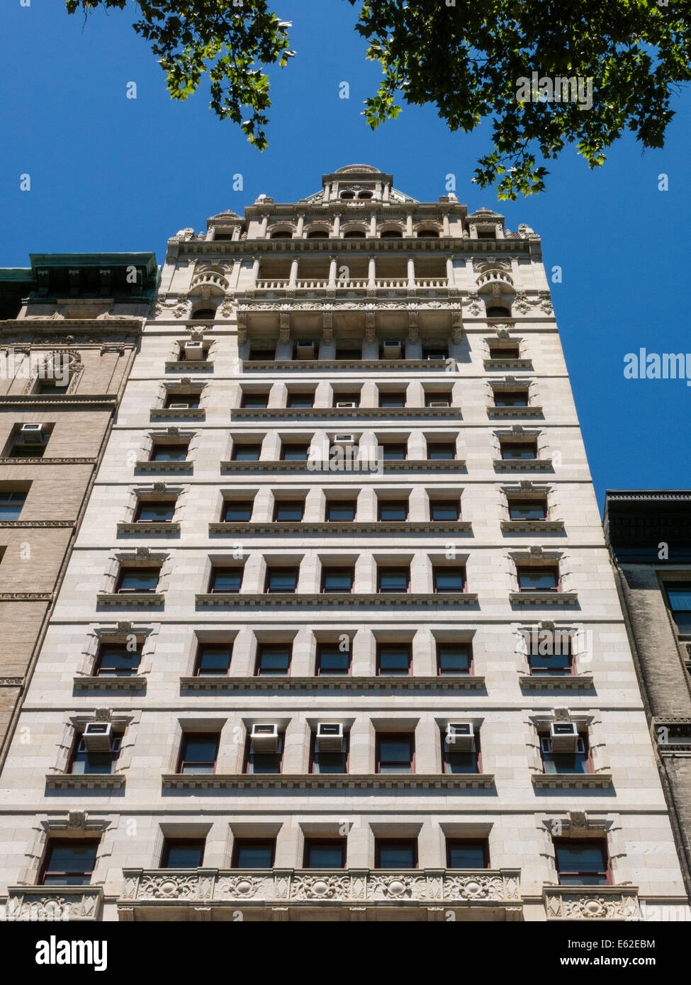 255 Broadway in Lower Manhattan, NYC Stockfoto