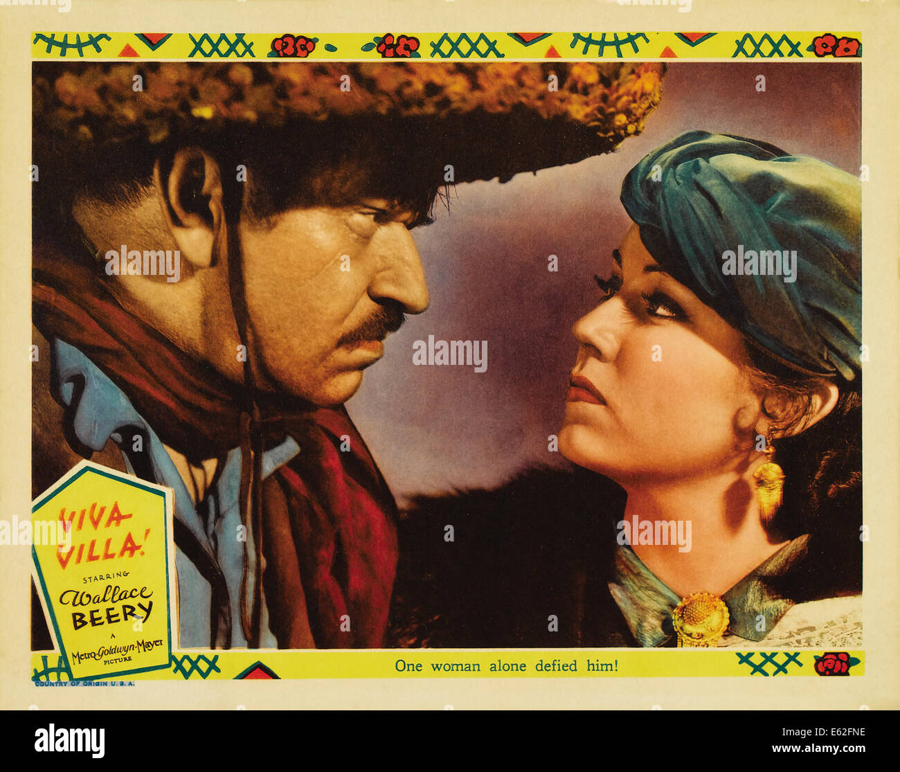 VIVA VILLA! -Movie Poster-Regie: Jack Conway - MGM 1934 Stockfoto