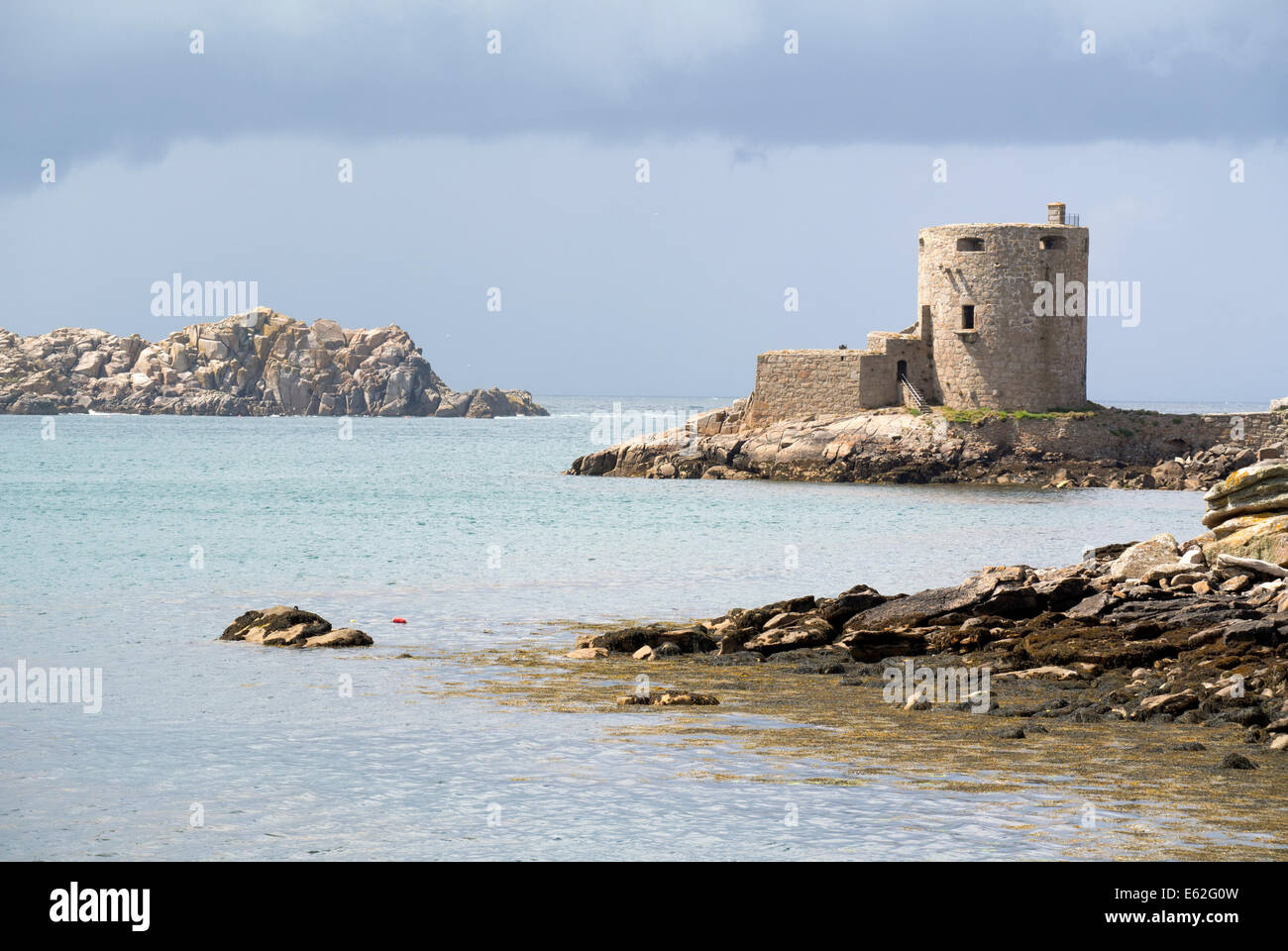 Cromwells Burg, Tresco, Isles of Scilly Cornwall England Stockfoto