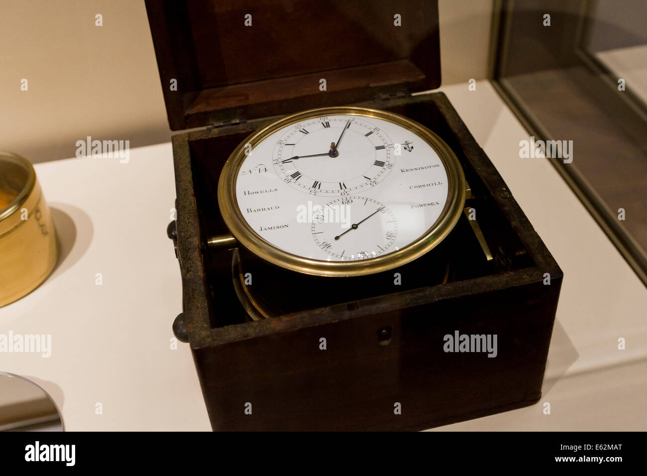 Thomas Mudge Marine Chronometer, 1802 - National Air and Space Museum, Washington, DC USA Stockfoto