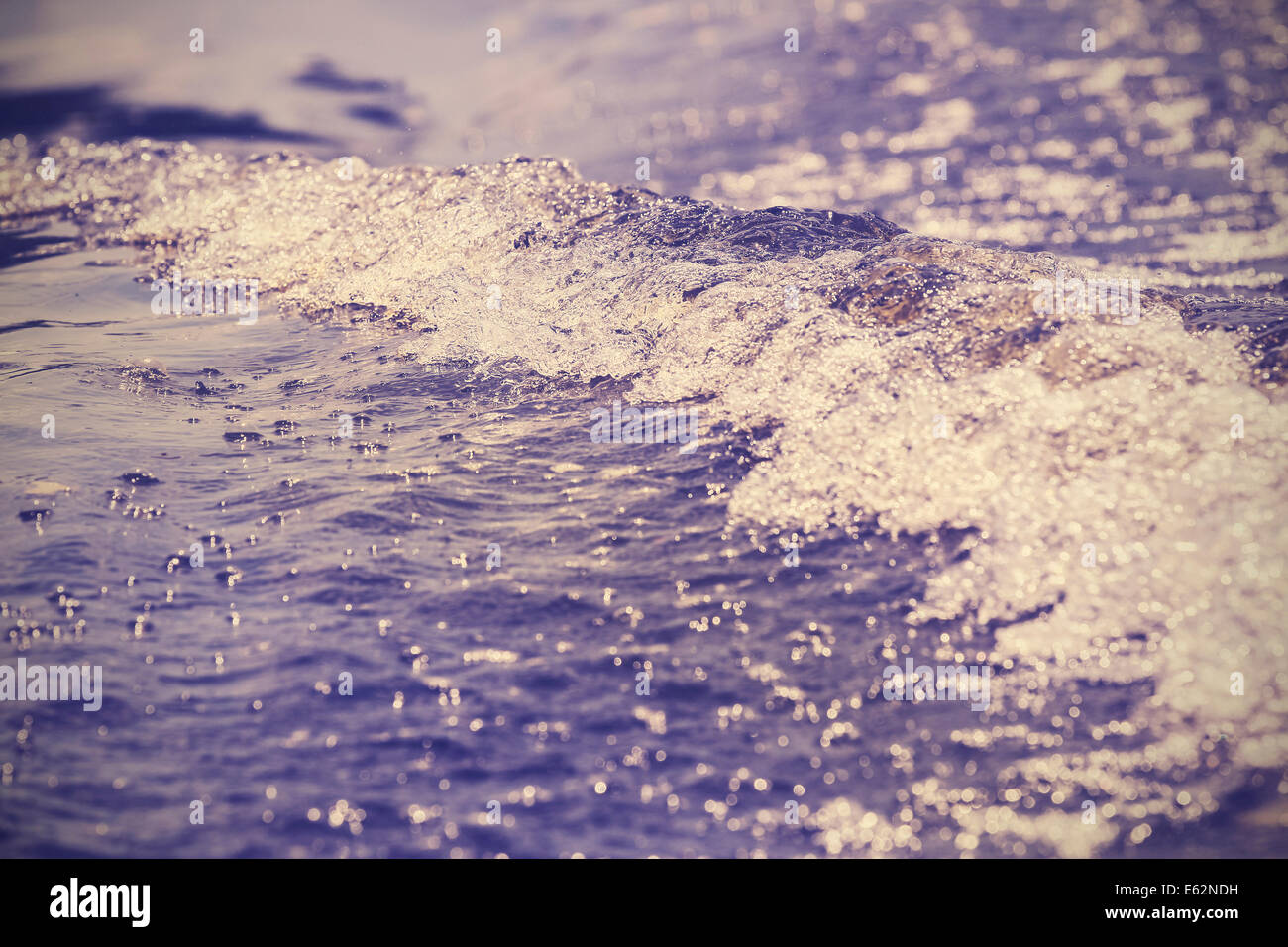 Vintage-Welle Hintergrund. Stockfoto