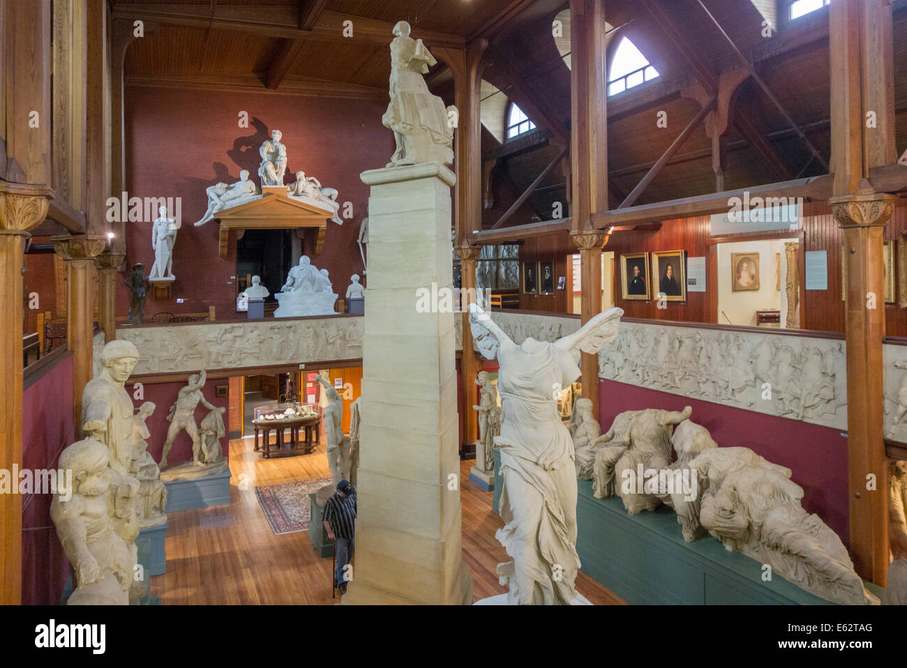 Slater-Gedenkmuseum in Norwich, CT Stockfoto