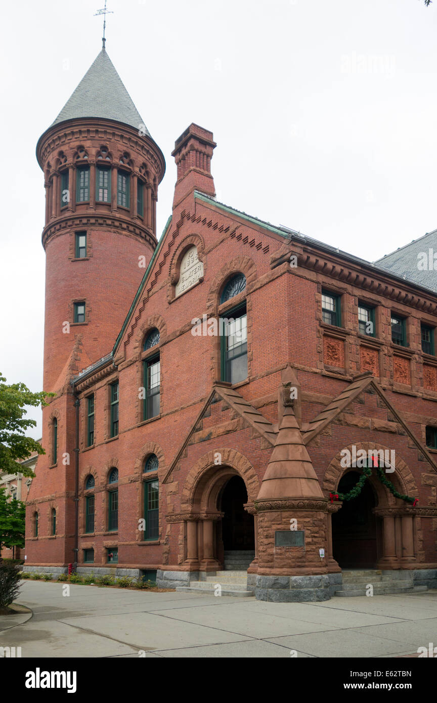 Slater-Gedenkmuseum in Norwich, CT Stockfoto