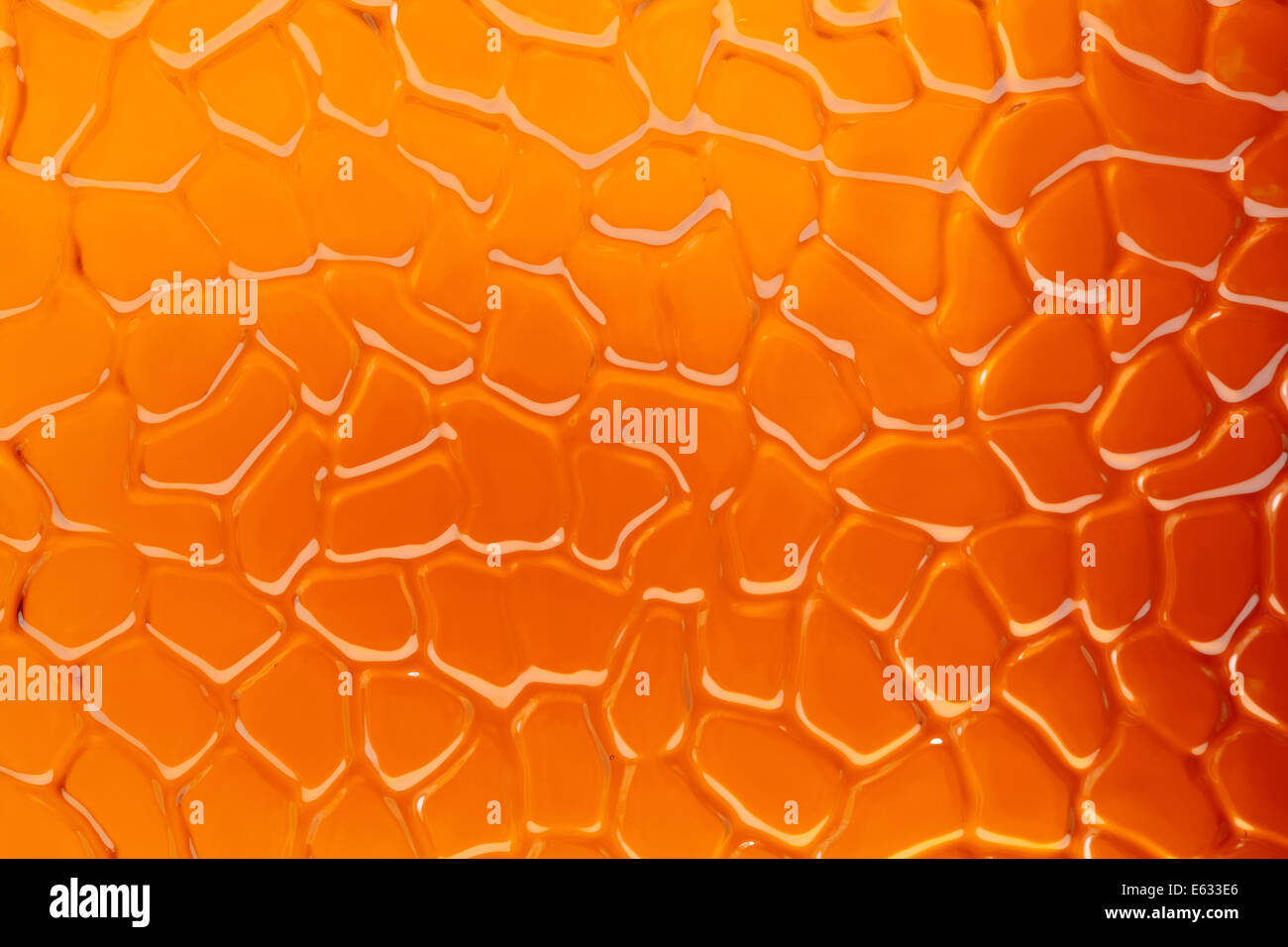 Braun, orange Glas Hintergrund Stockfoto