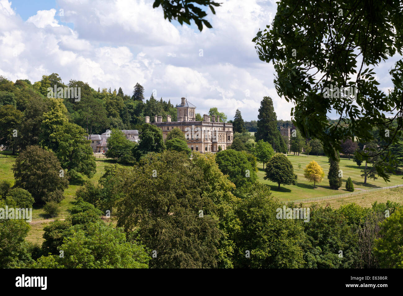 Rendcomb College - eine unabhängige, koedukativen Schule auf die Cotswolds am Rendcomb, Gloucestershire UK Stockfoto