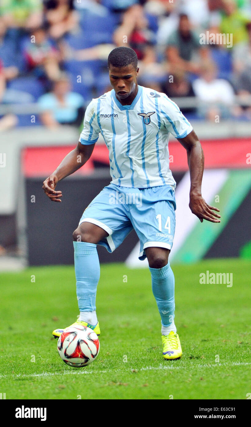 Hannover, Deutschland. 10. August 2014. Roms Keita Balde Diao während der Fußball-Testspiel Hannover 96 Vs Lazio Rom in der HDI-Arena in Hannover, 10. August 2014. Foto: Ole Spata/Dpa/Alamy Live-Nachrichten Stockfoto