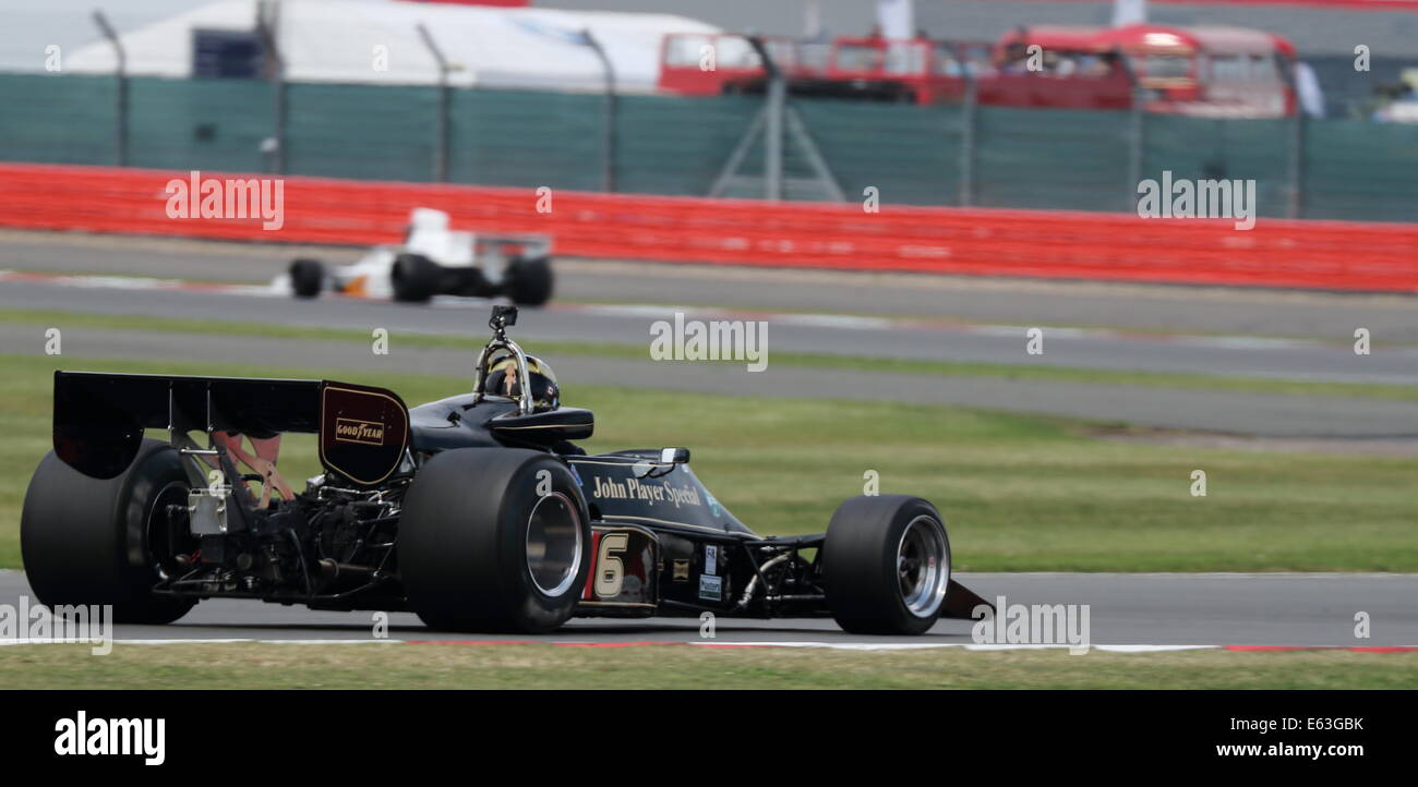 Lotus 77 klassische Formel 1-Grand-Prix-Wagen Stockfoto