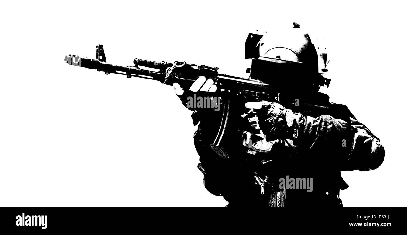 Spec ops Stockfoto
