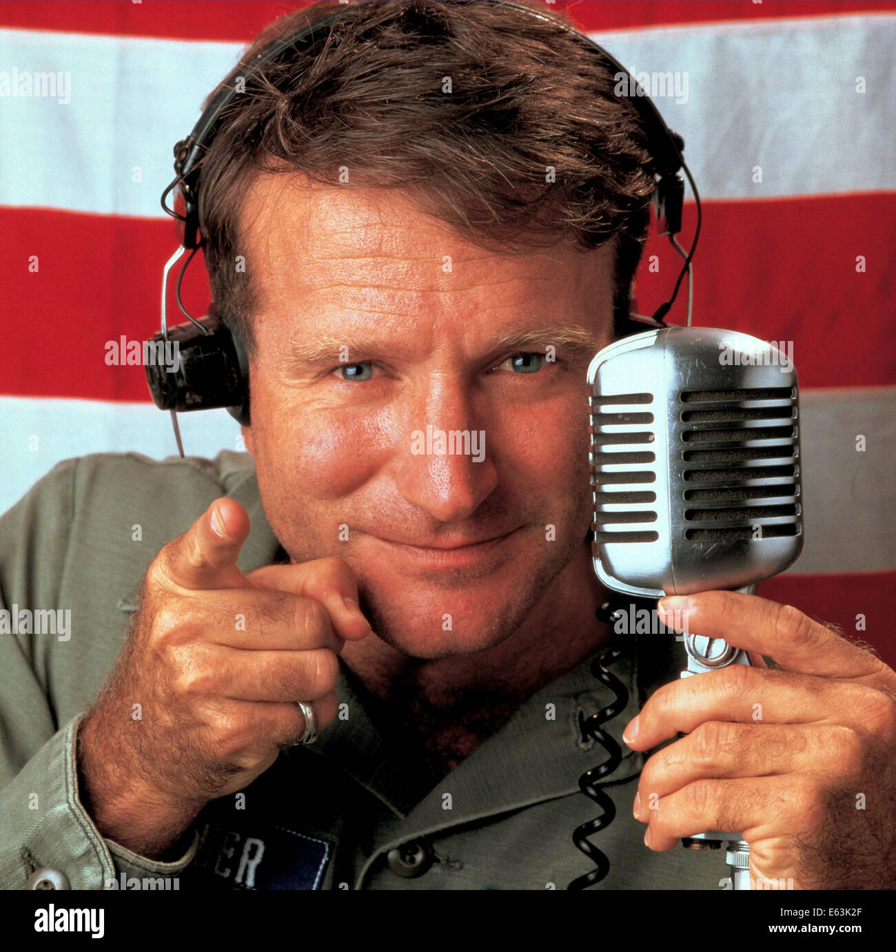 Guten Morgen, ist Vietnam ein 1987 US-amerikanische Krieg-Filmkomödie von Mitch Markowitz geschrieben und unter der Regie von Barry Levinson. Inmitten von Saigo Stockfoto