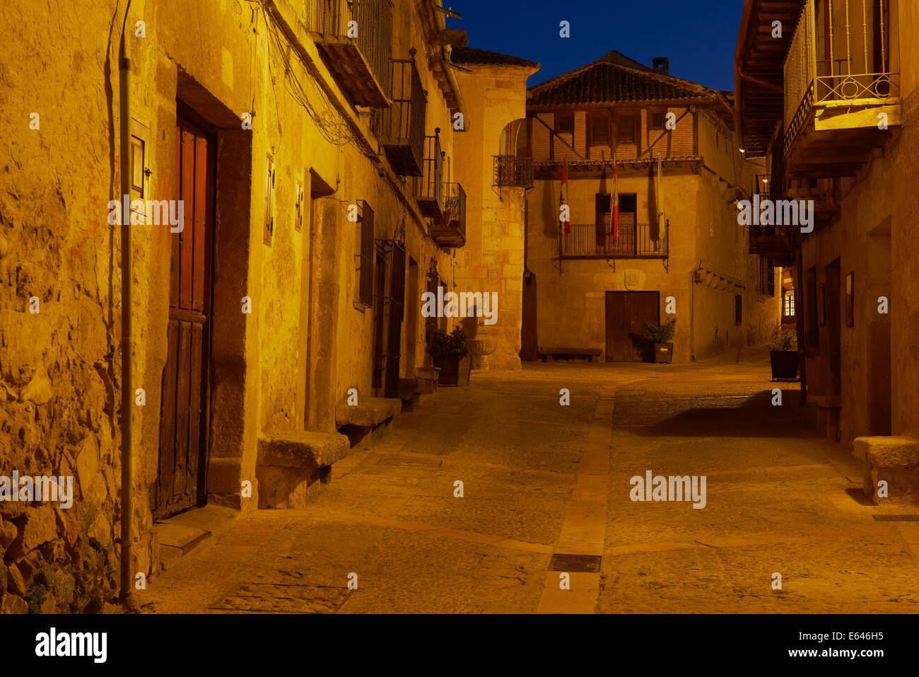 Pedraza, Segovia Provinz Kastilien-Leon, Spanien Stockfoto