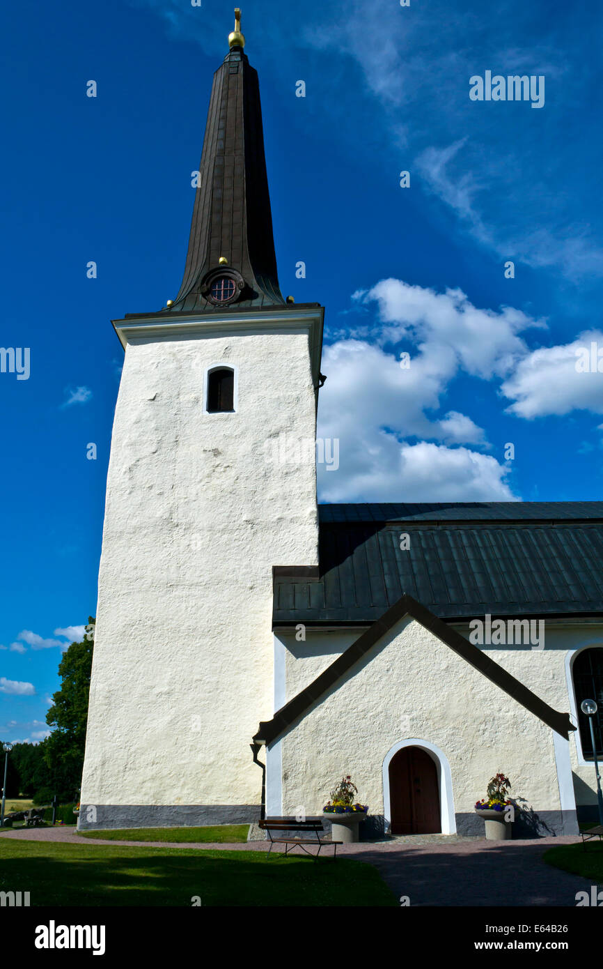 Kirche in Irsta, Västerås, Schweden Stockfoto