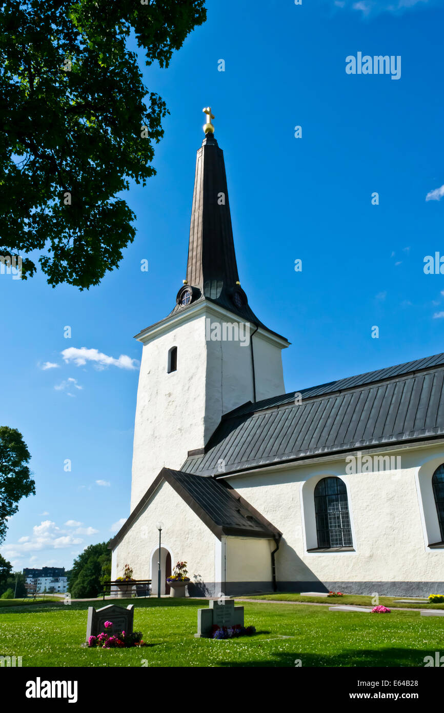 Kirche in Irsta, Västerås, Schweden Stockfoto