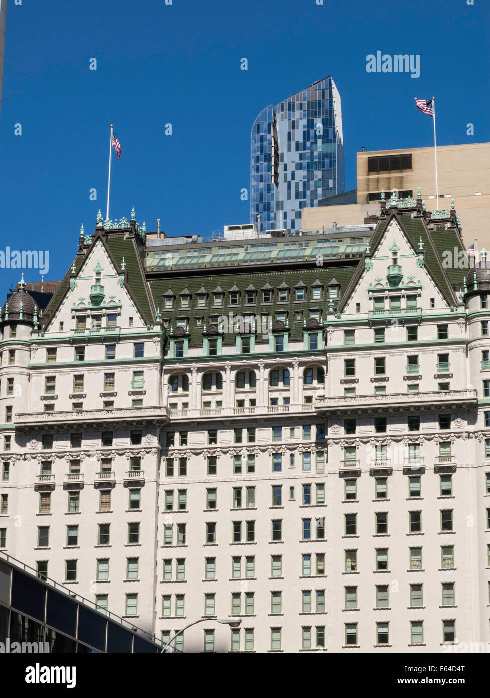 Plaza Hotel in New York City Stockfoto