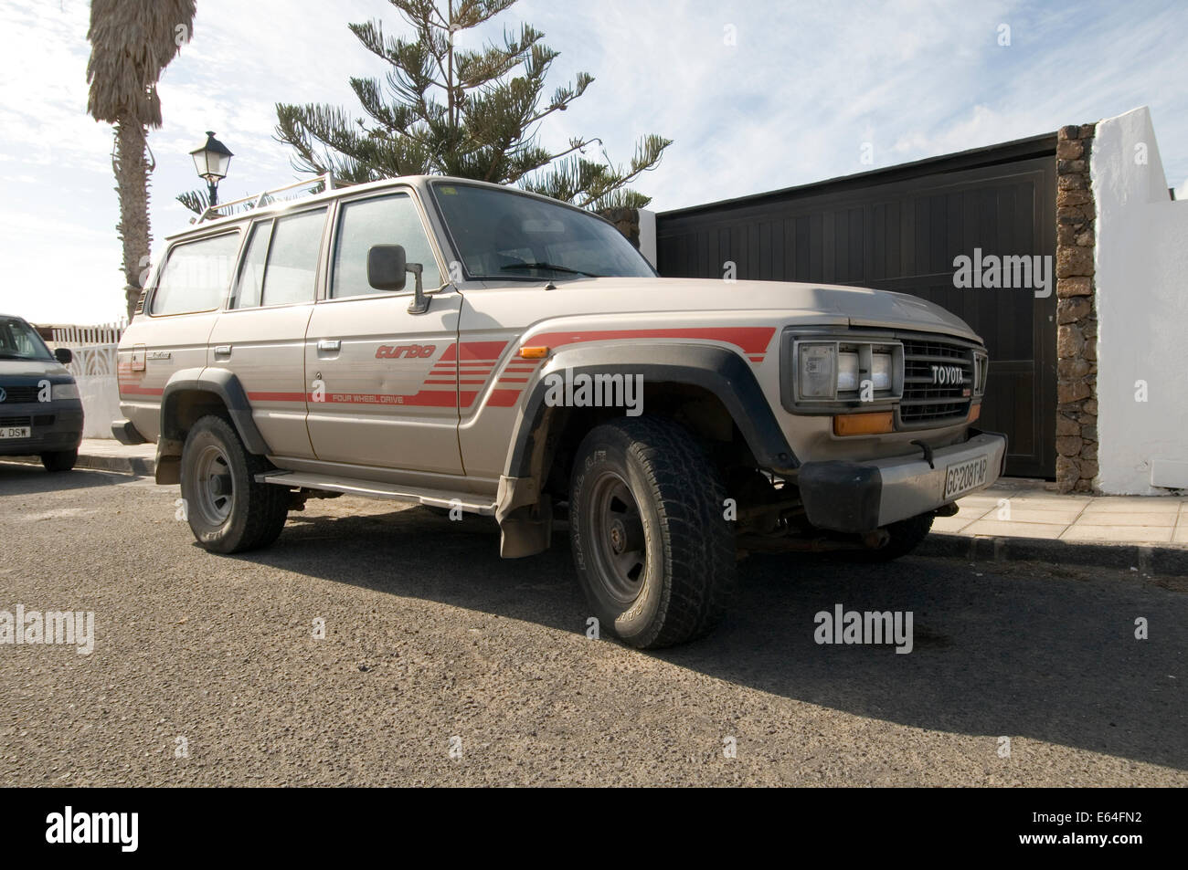 Toyota land Cruiser 4 x 4 4 X 4 japanische off Road Auto Suv SUV Sport Utility vehicle Stockfoto