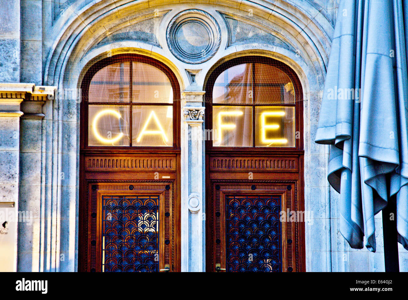 Vienna State Opera House Cafe (1869) Stockfoto
