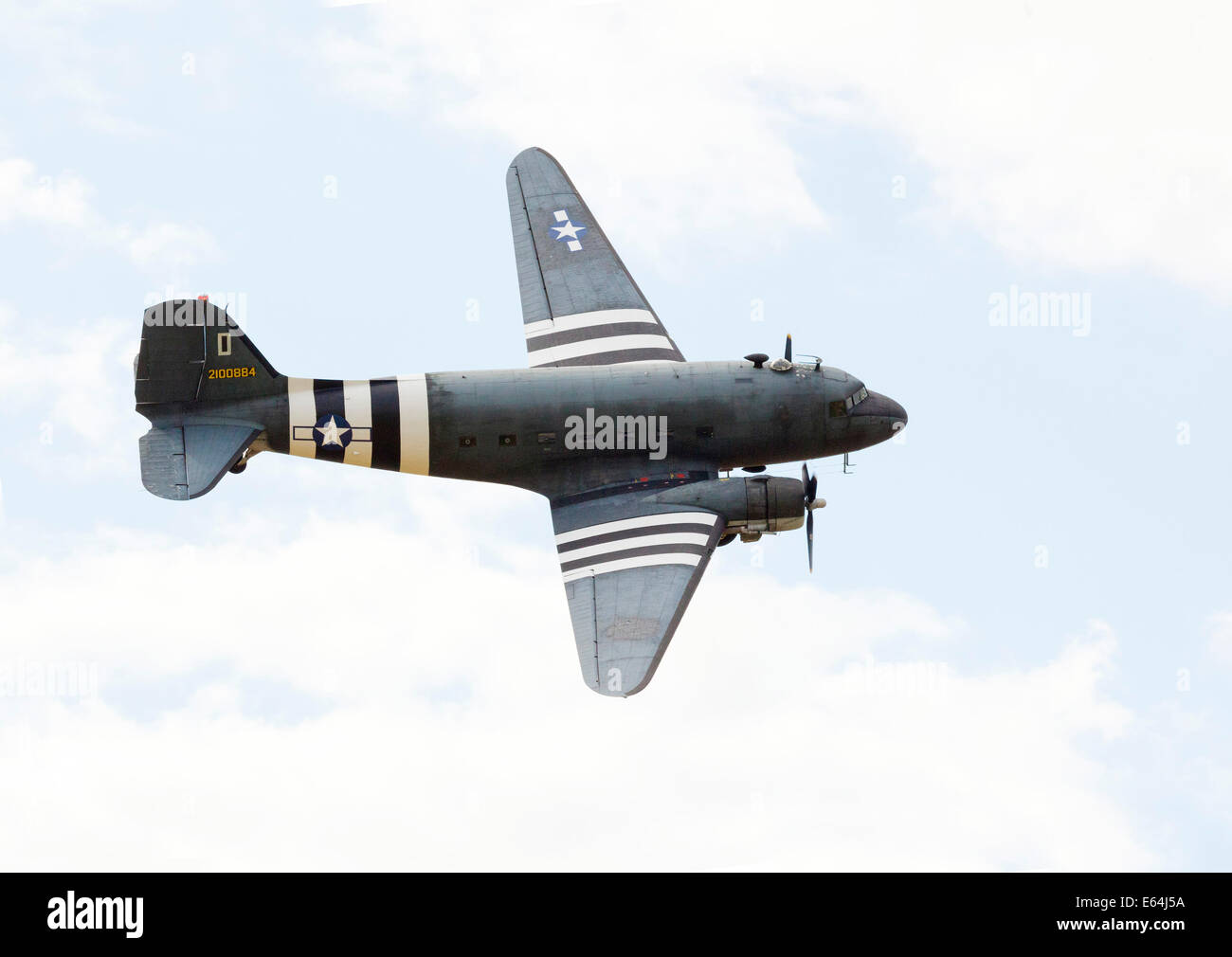 Dakota / Douglas C-47 Skytrain Flugzeuge Stockfoto