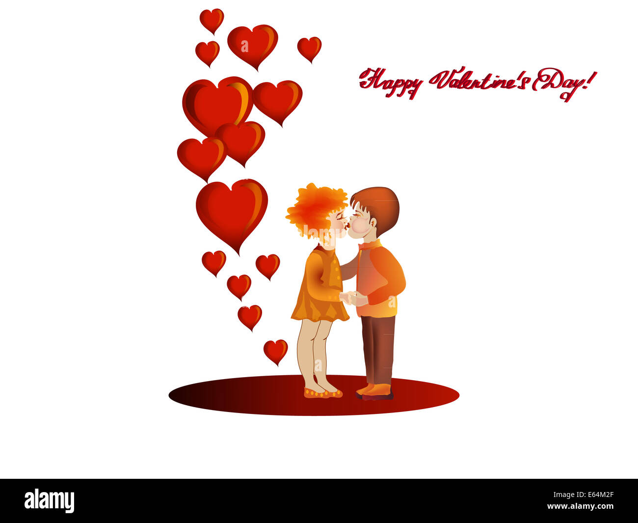 Valentine s Day. Stockfoto