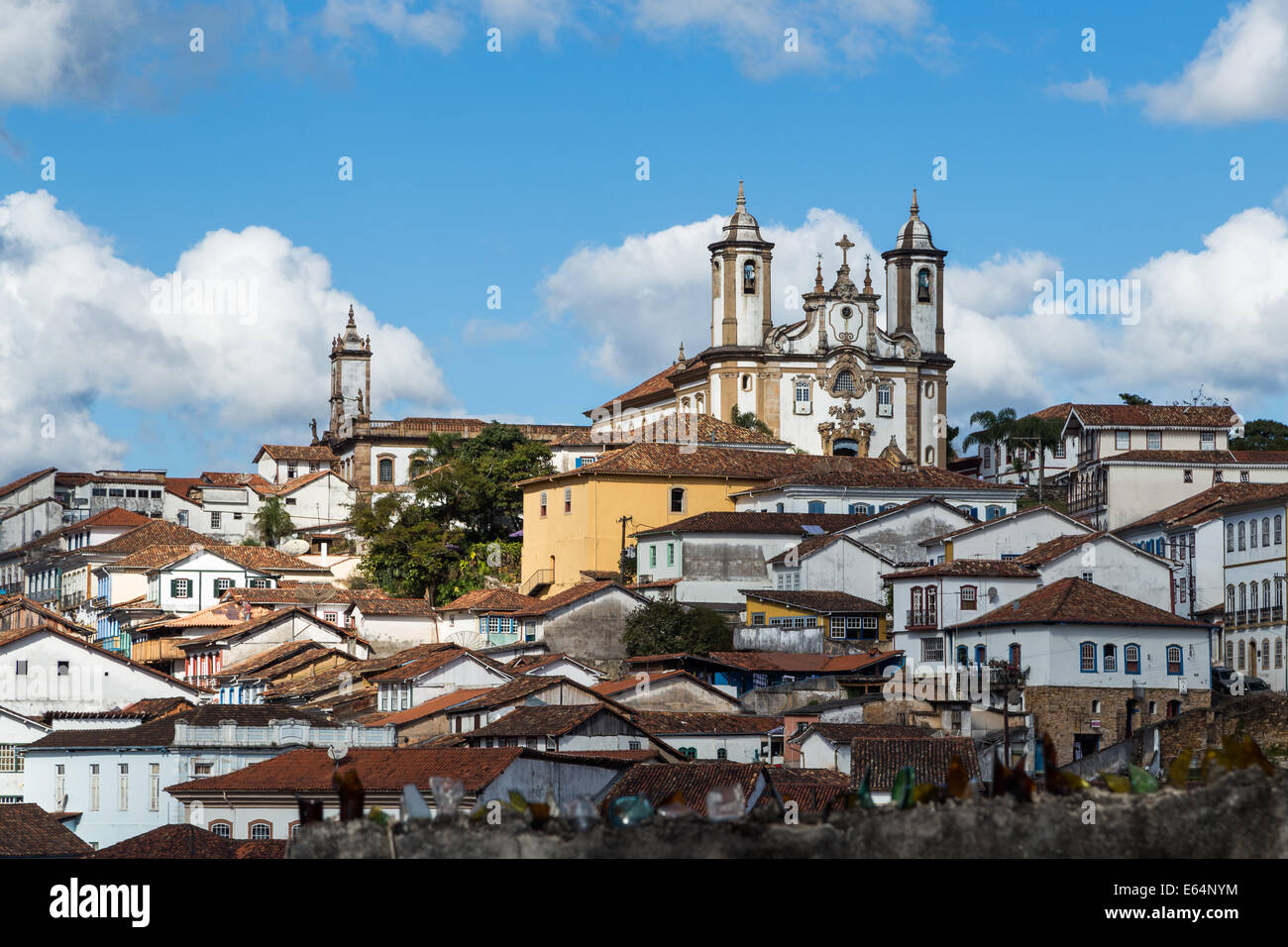 Stadt Ouro Preto im Bundesstaat Minas Gerais, Brasilien Stockfoto
