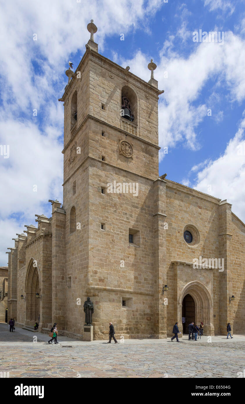 Kathedrale Santa Maria, Caceres, Extremadura, Spanien Stockfoto