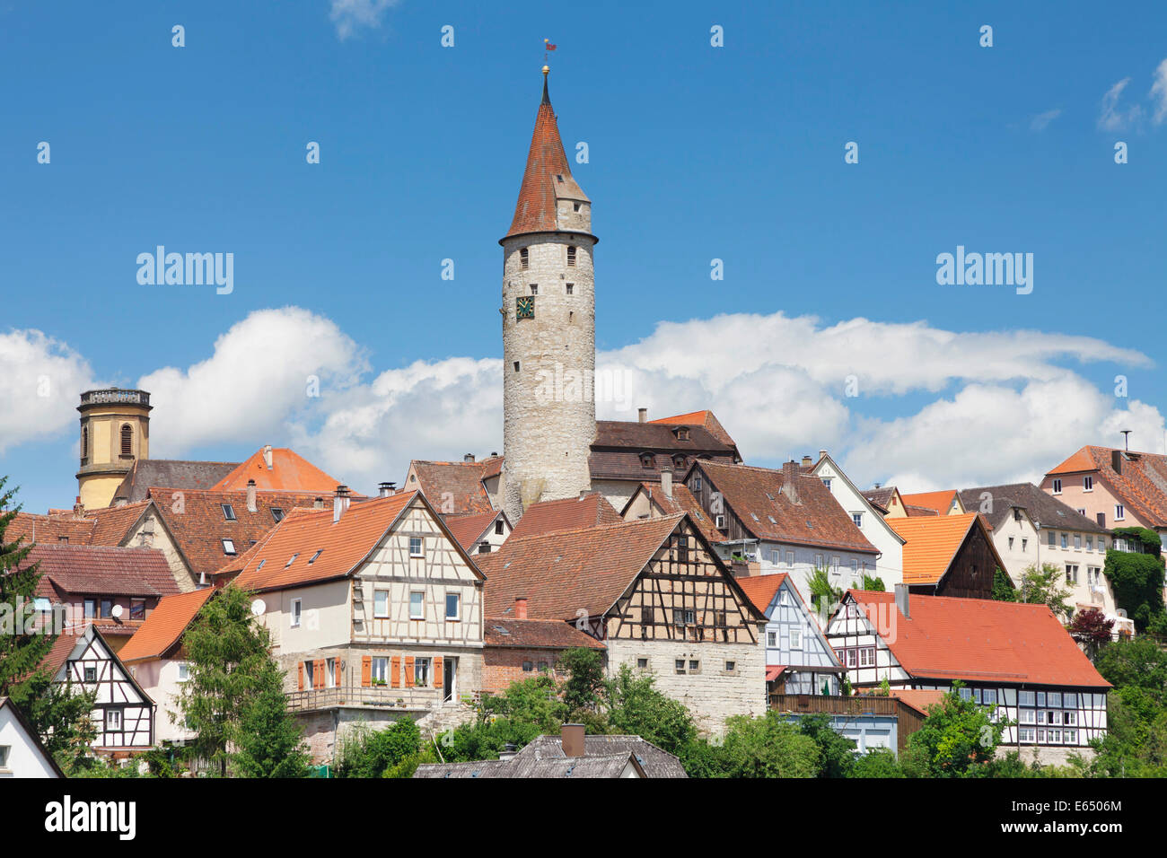 Kirchberg ein der Jagst, Hohenlohe, BadenWürttemberg, Deutschland