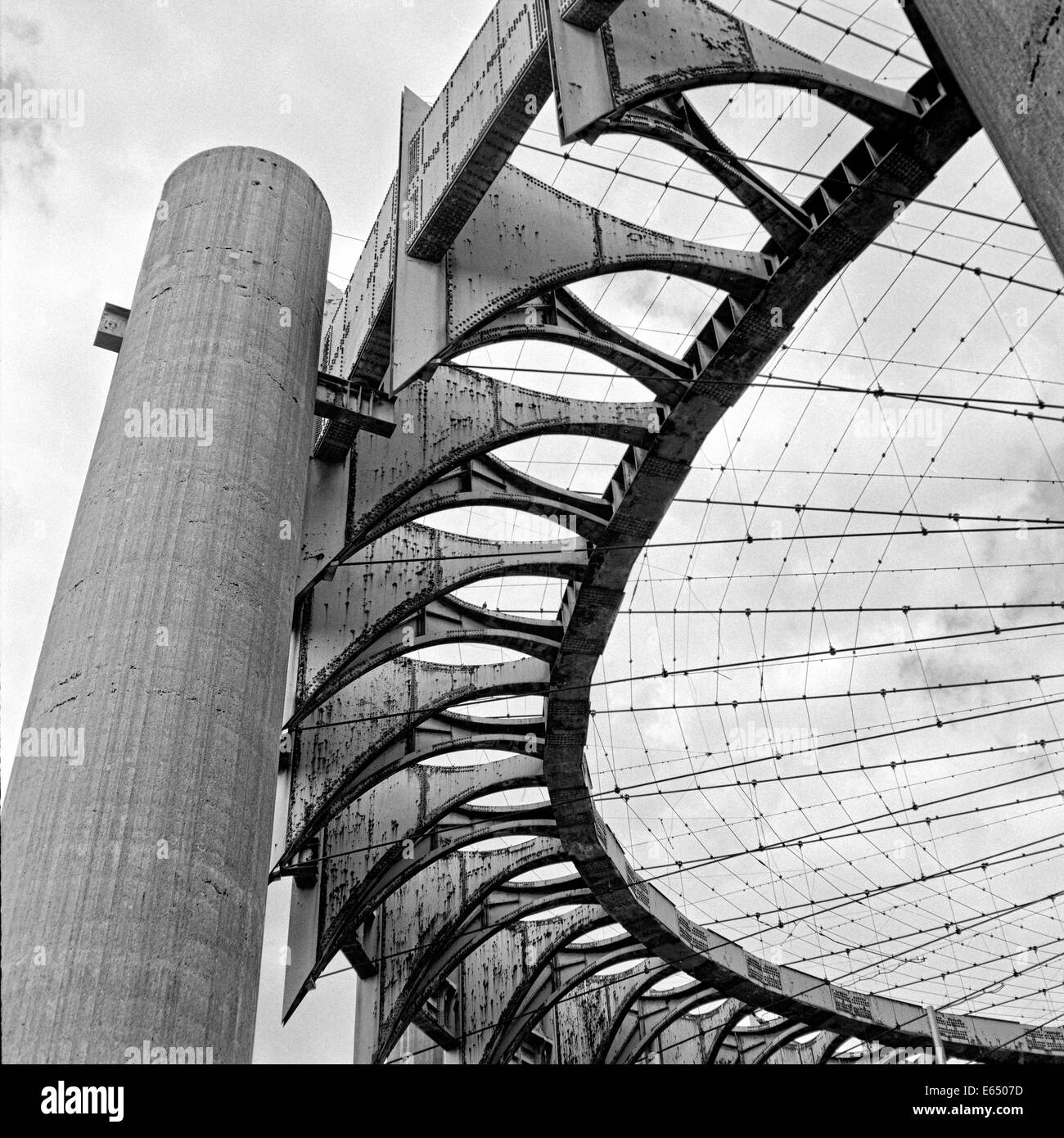 1964 New Yorker Weltausstellung auf Mittelformat-Film genommen Stockfoto