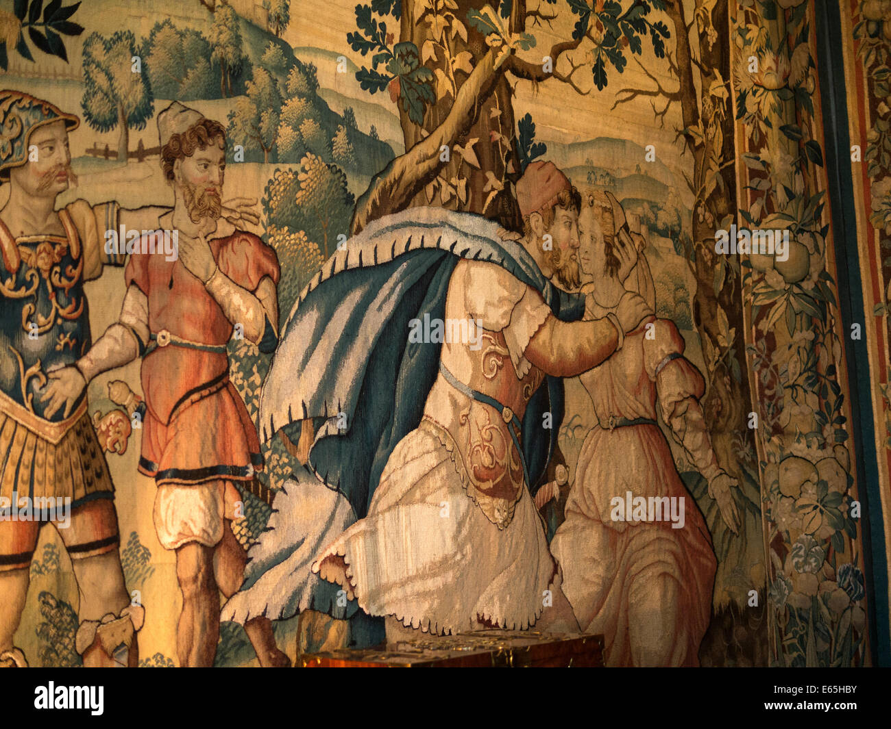 Hardwick Hall, Heimat von Bess of Hardwick Hall, Derbyshire, UK Stockfoto