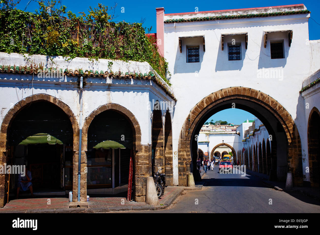 Marokko, Casablanca, das Habous oder die neue Medina, 1918-1955 Stockfoto