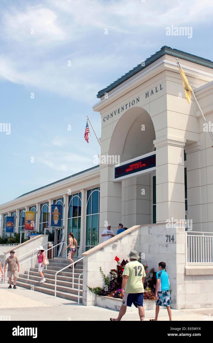 Cape May Convention Hall in Cape May, New Jersey, Jersey Shore Stockfoto