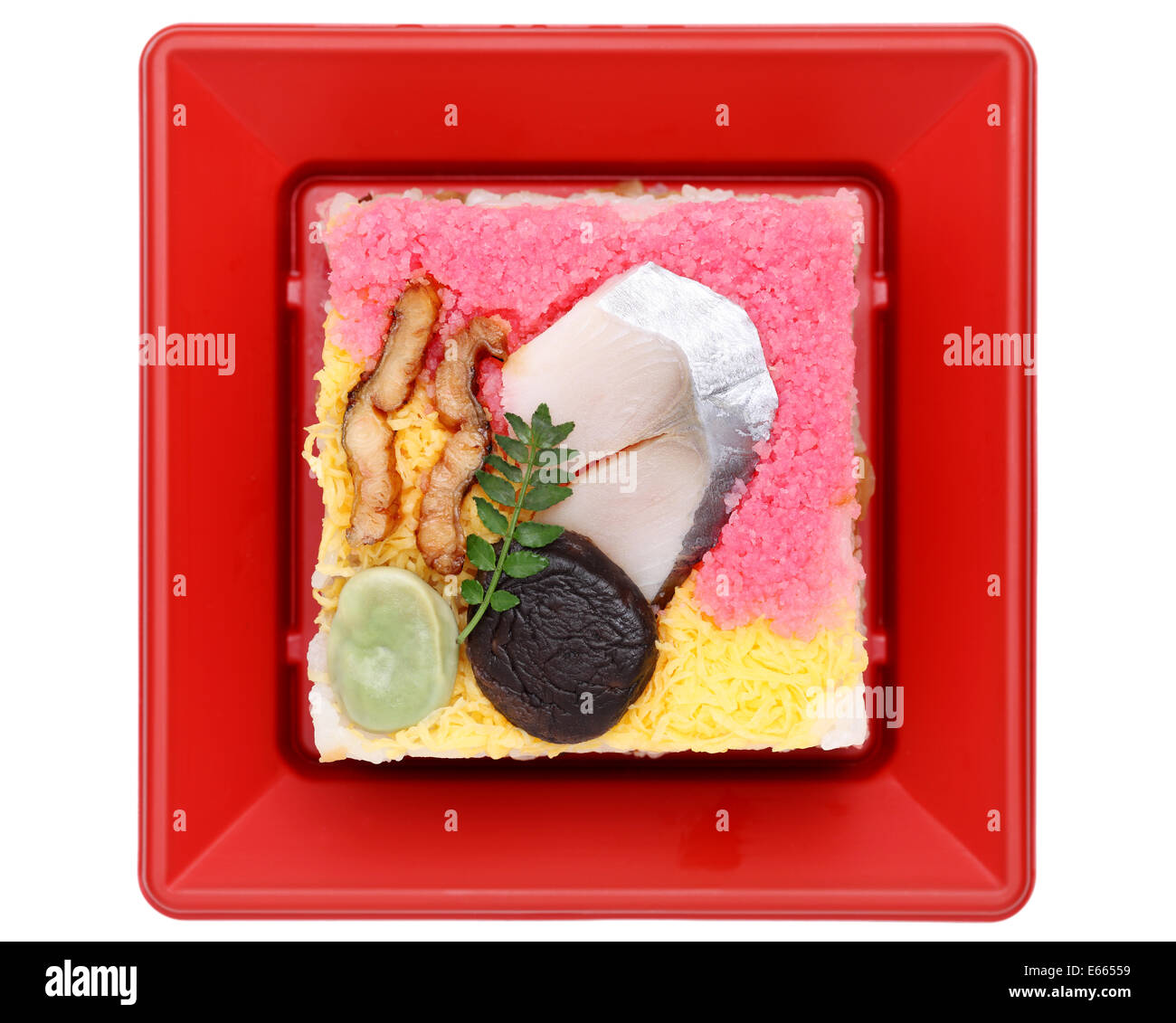 Japanisches Sushi, traditionelles japanisches Essen Stockfoto