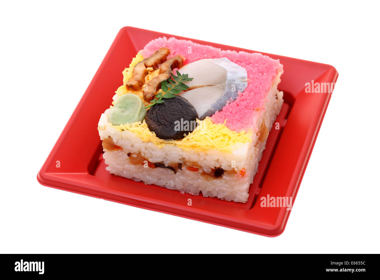 Japanisches Sushi, traditionelles japanisches Essen Stockfoto