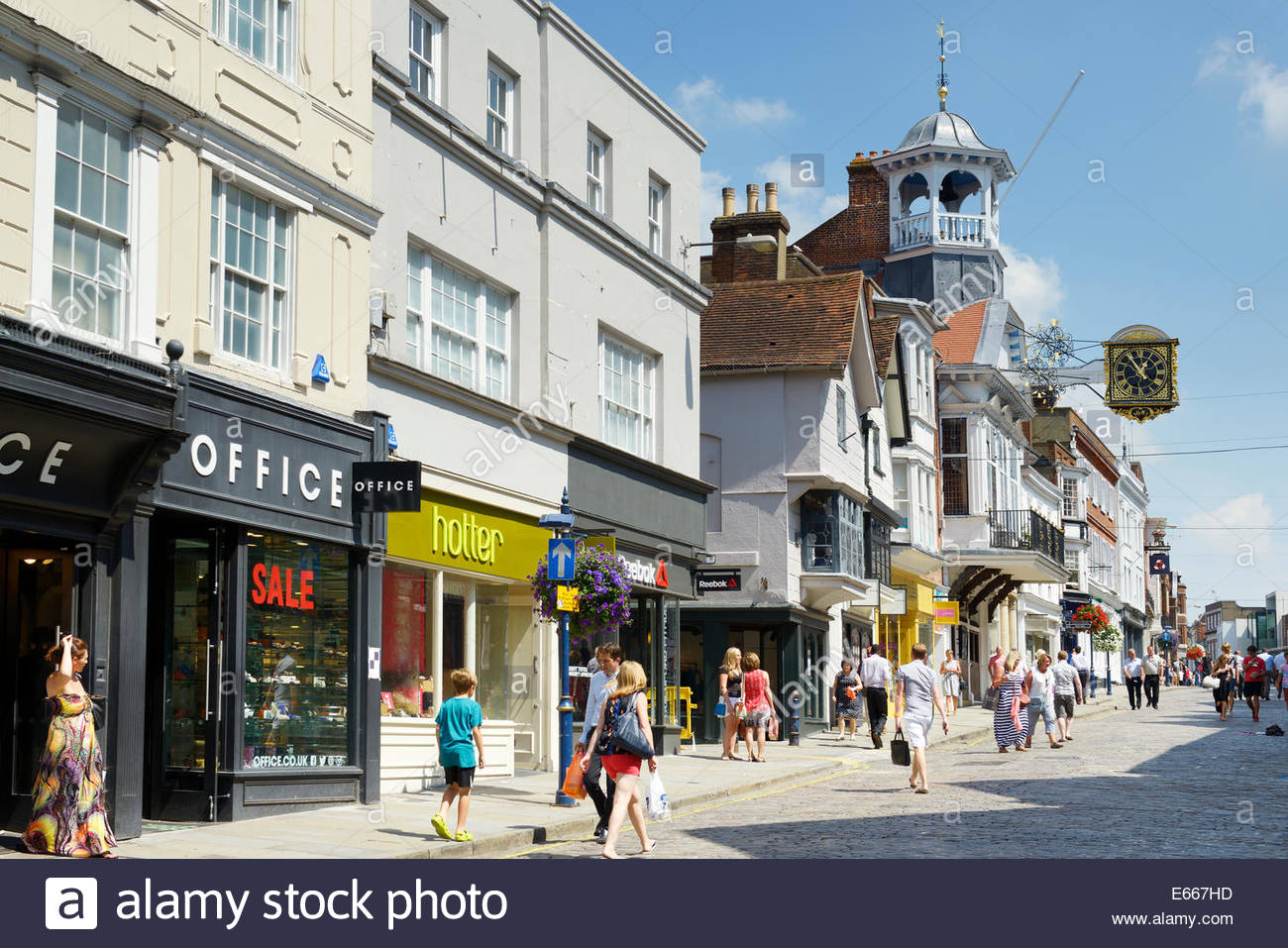 Shops In Guildford High Street