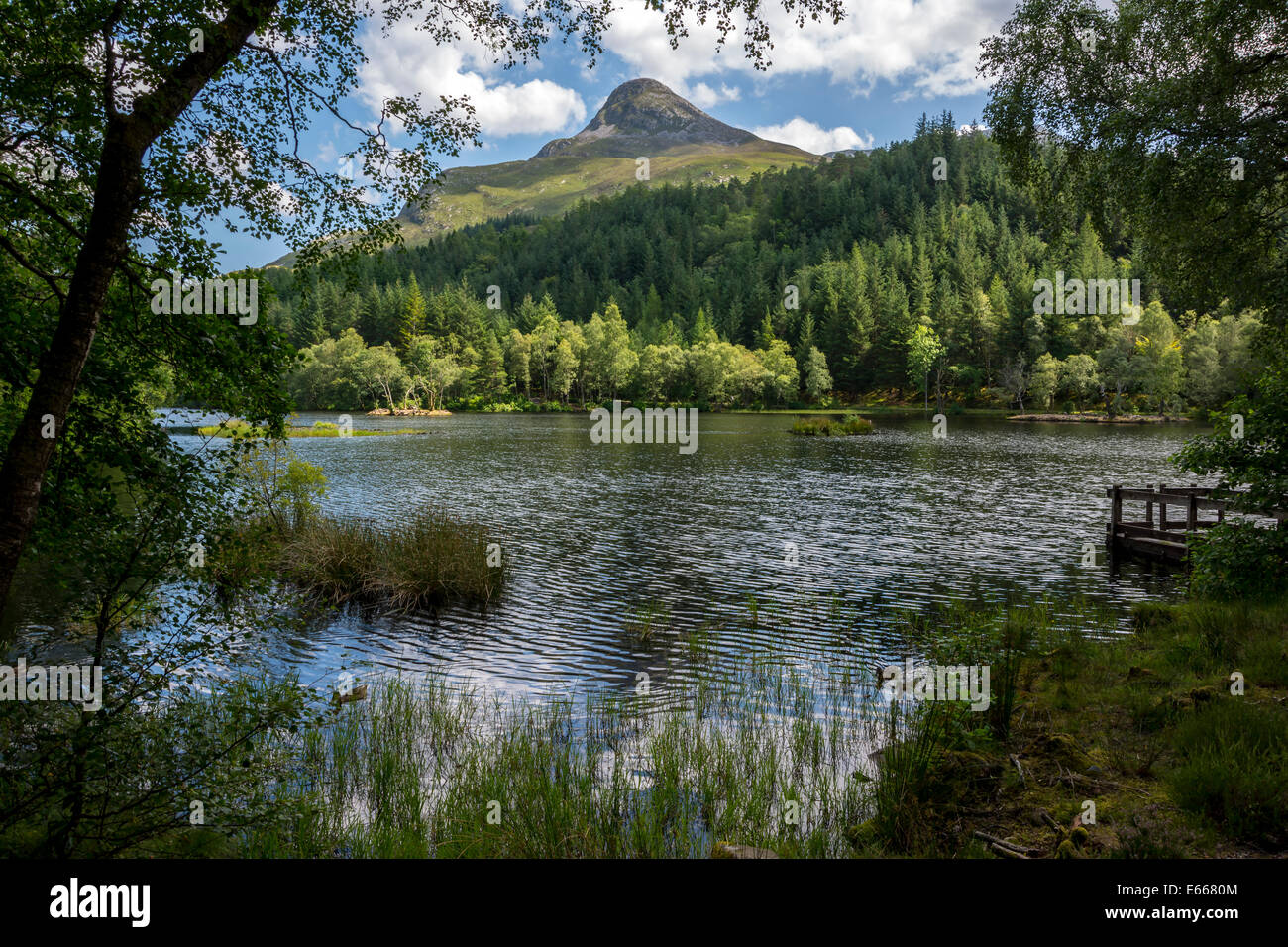 Glencoe man, Lochaber, Schottland Stockfoto