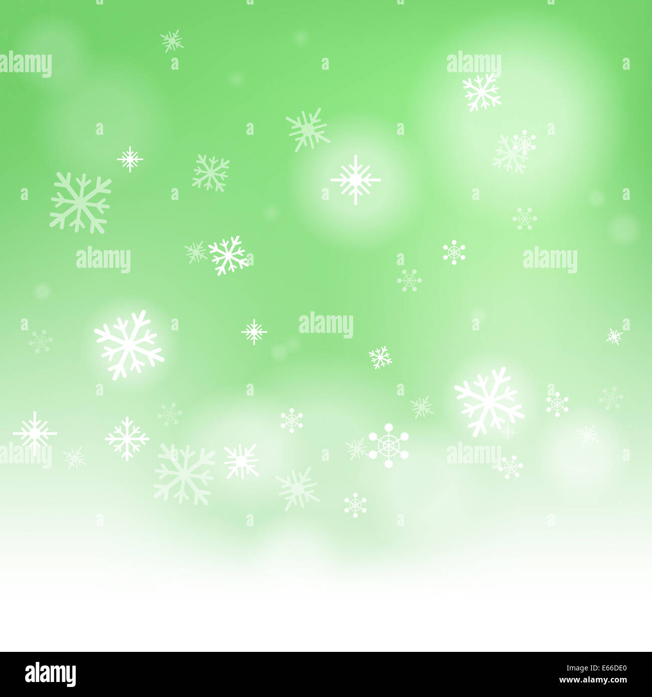 Snow Flakes Hintergrund zeigen Schnee fällt oder im Winter Stockfoto