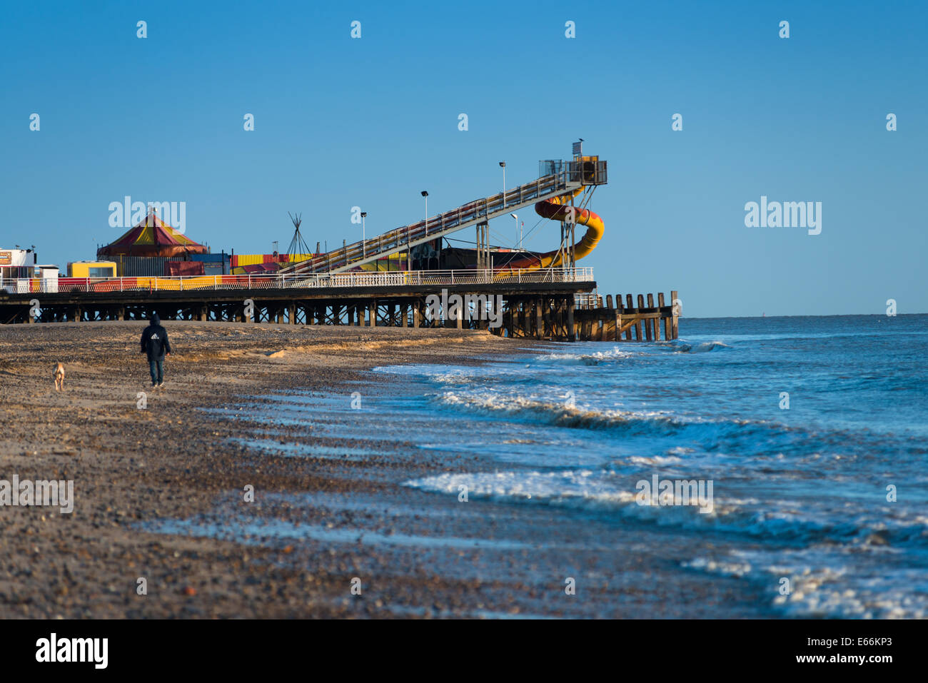 Britannia Pier, Great Yarmouth, Norfolk, England, Vereinigtes Königreich. Stockfoto