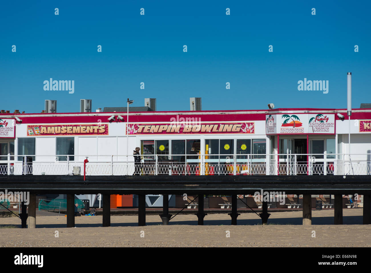 Britannia Pier, Great Yarmouth, Norfolk, England, Vereinigtes Königreich. Stockfoto
