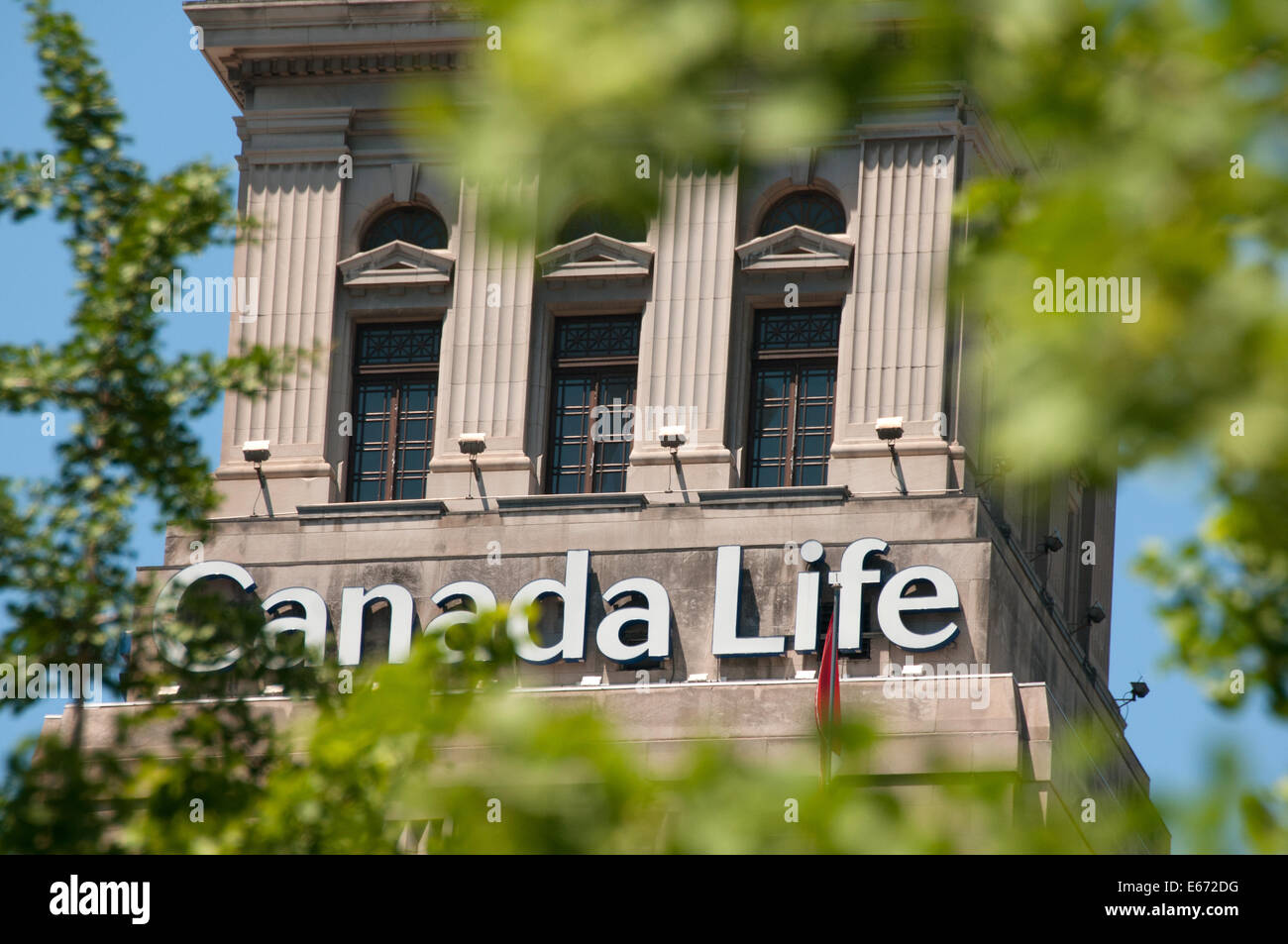 Kanada leben Gebäude in der Innenstadt von Toronto Stockfoto