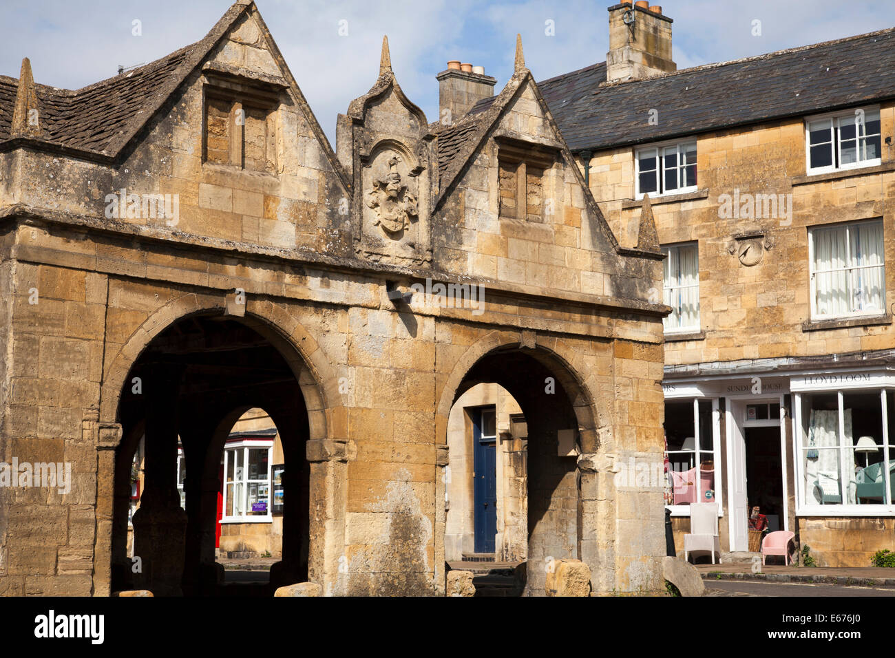 Chipping Campden, die Cotswolds, Gloucestershire, England, Großbritannien Stockfoto