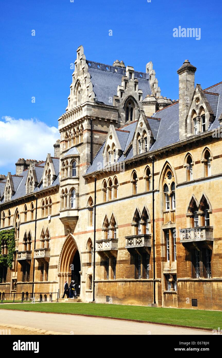Die Wiese, Gebäude, das Teil des Christ Church College, Oxford, Oxfordshire, England, UK, Westeuropa ist. Stockfoto