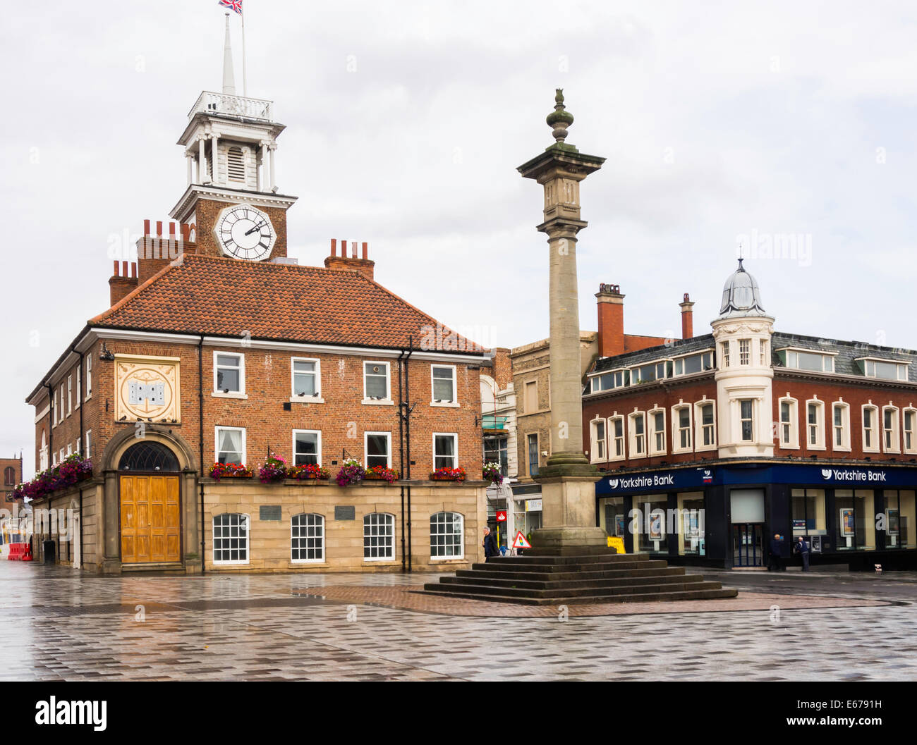 Rathaus, Hauptstraße Stockton on Tees, Co. Durham UK Stockfoto