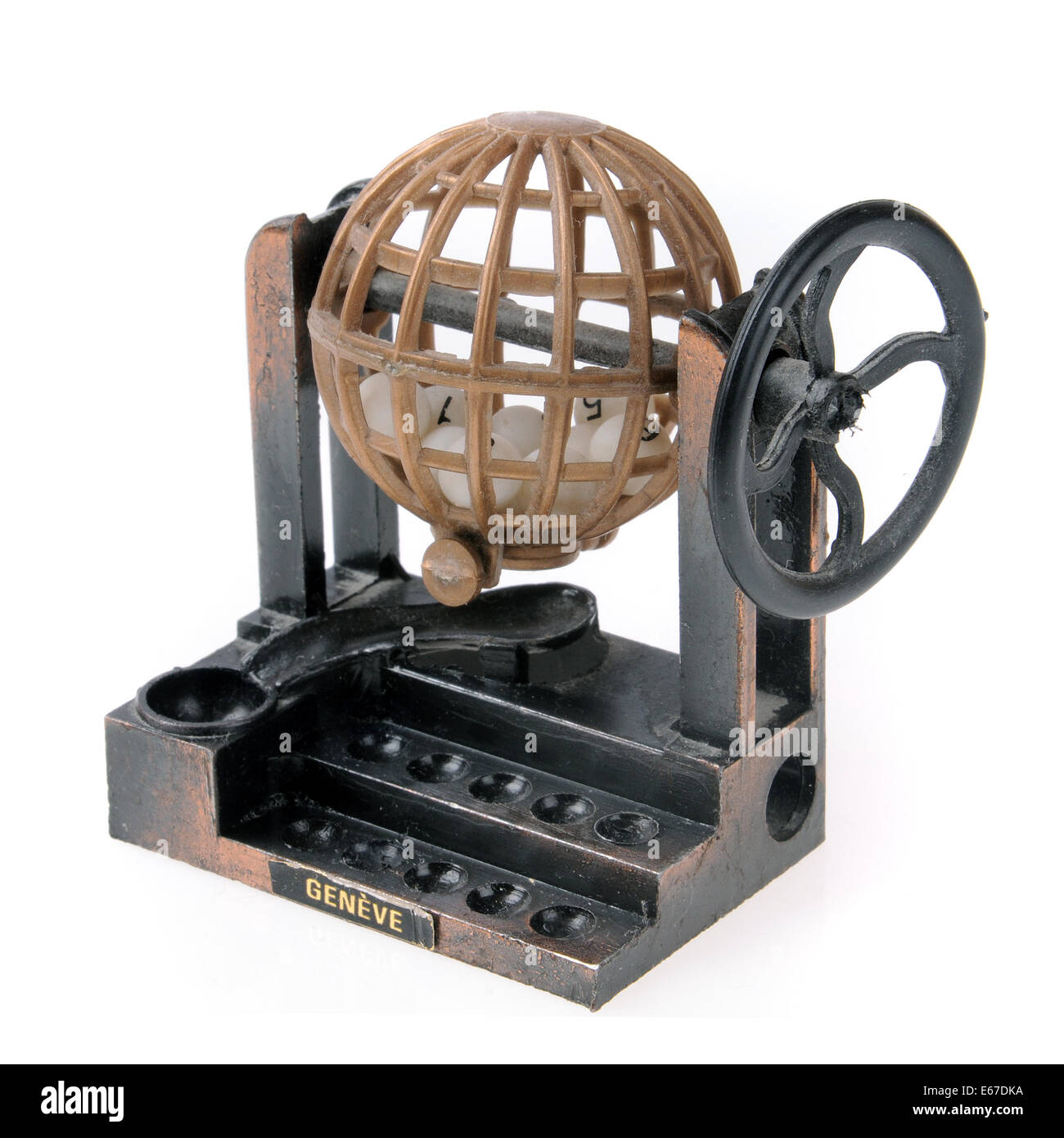 Spielzeug-Lotterie. Stockfoto