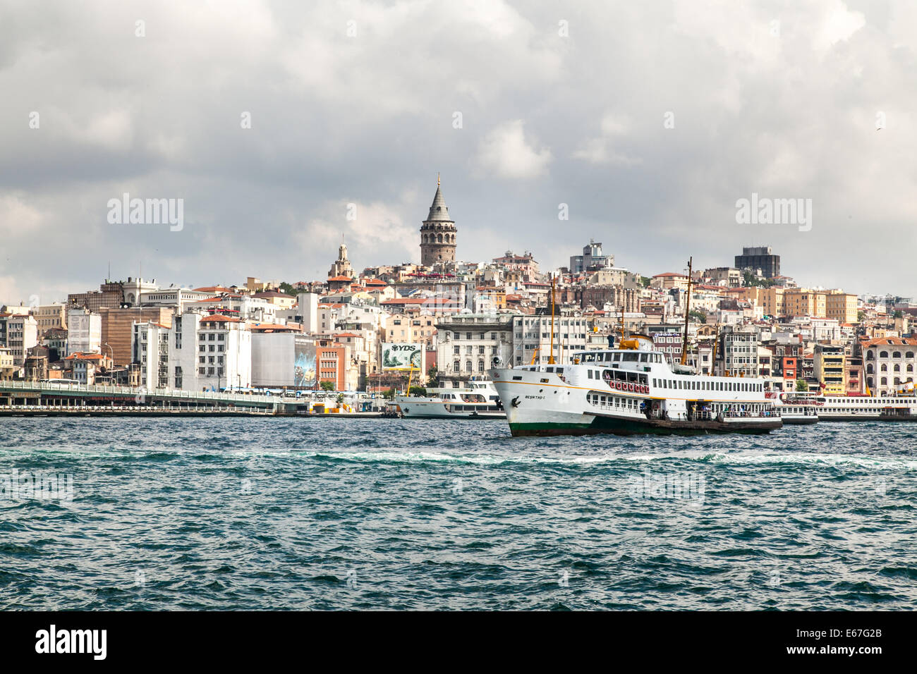 Istanbul-Neustadt Stockfoto