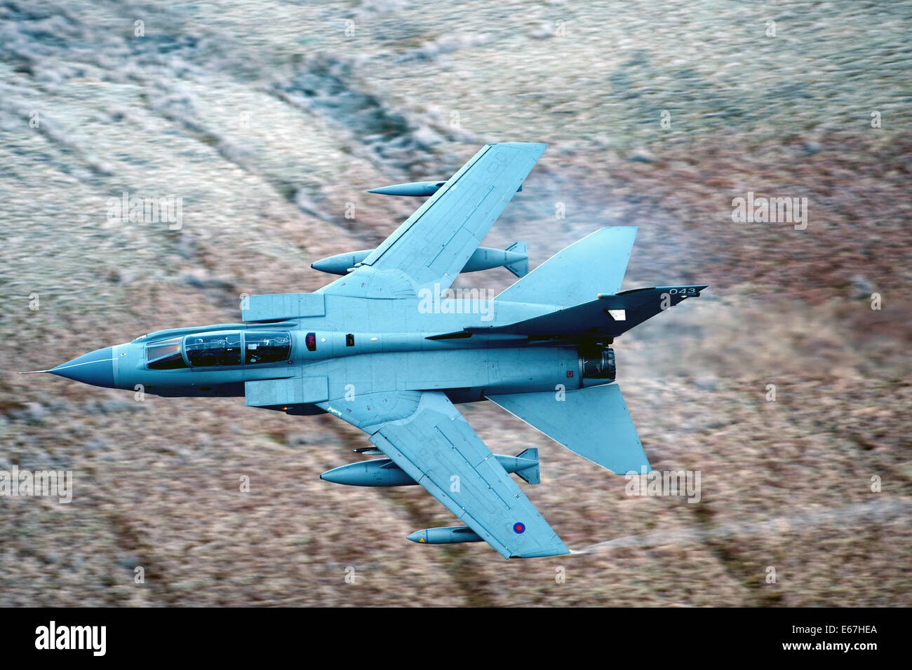 Der Tornado GR4 ist ein variabler Geometrie, 2-Sitzer, Tag oder Nacht, Allwetter-Kampfflugzeuge, in der Lage, ein breites variet Stockfoto