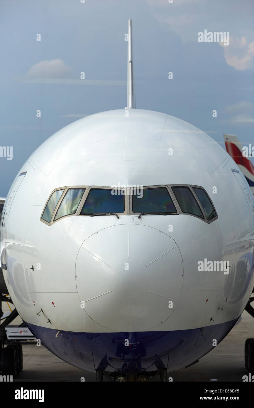 Miami International Airport MIA Miami-Dade County, Florida, Ransaero Airlines Beoing 777 Stockfoto