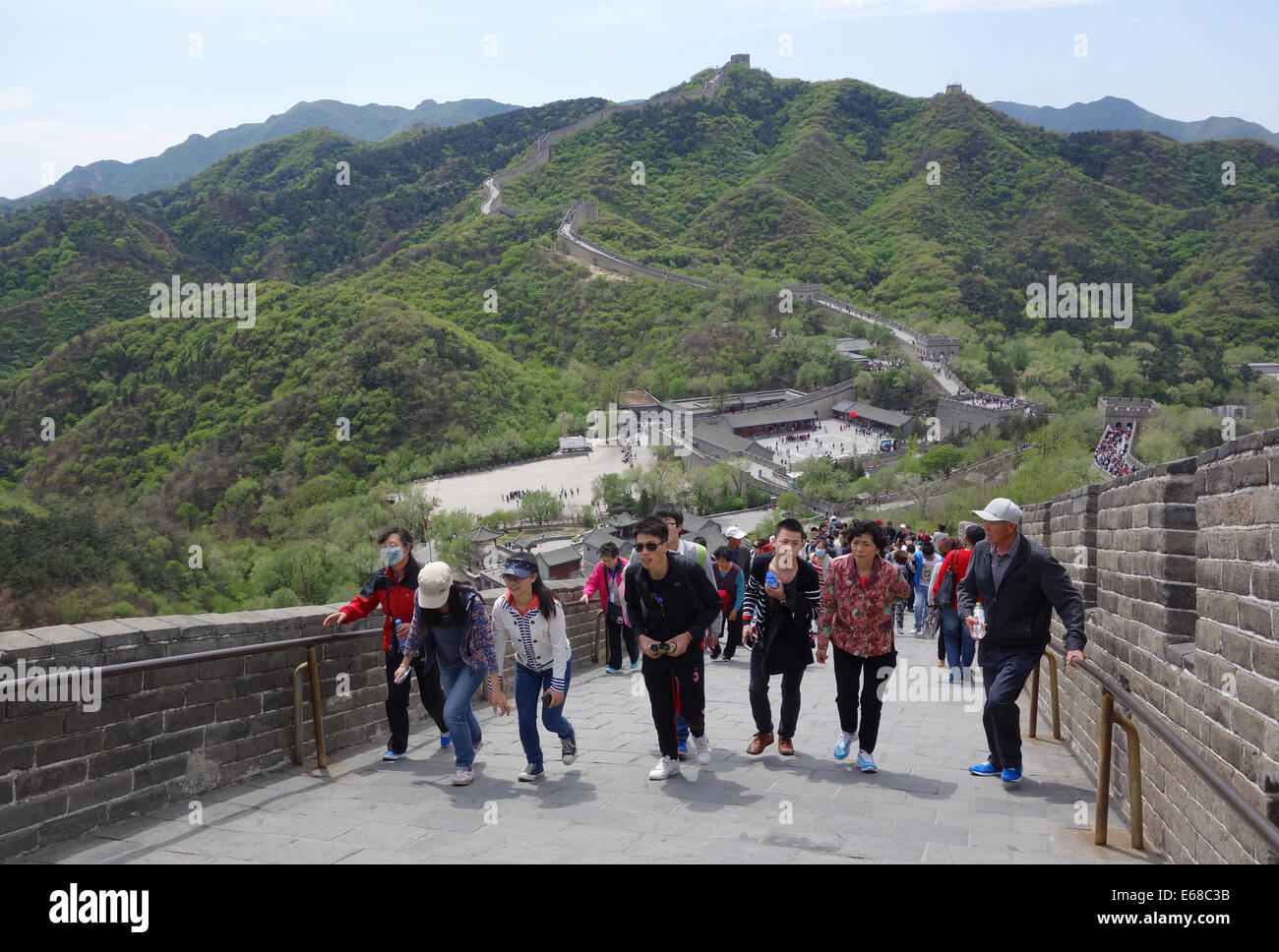 Great Wall Of China, China Great Wall Of China, Volksrepublik China Stockfoto