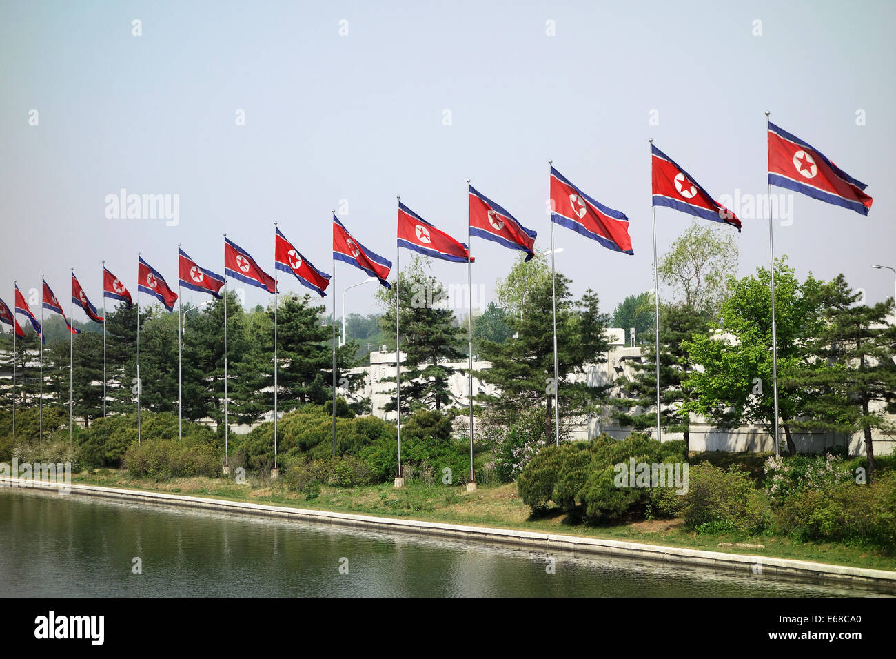 Nk palce, wo sie im Zustand liegen Stockfoto