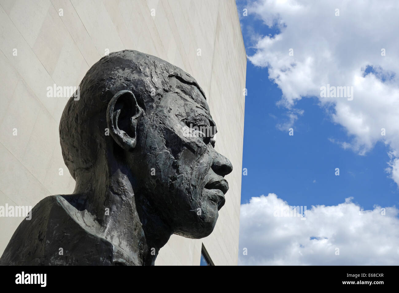 Nelson Mandela Statue, South Bank, London, England, UK Stockfoto