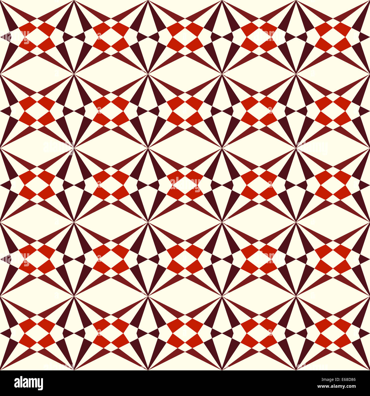 Nahtlose Tischdecke Muster. Stockfoto